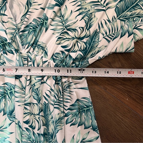 Masseys Beachy stretch jersey knit vacation travel midi dress Medium Cover up - Picture 8 of 12